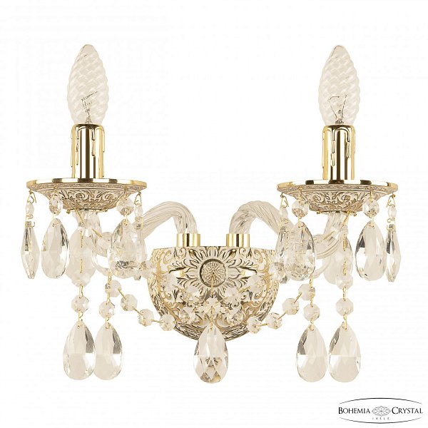Бра хрустальные 16213B/2/141 GW Bohemia Ivele Crystal