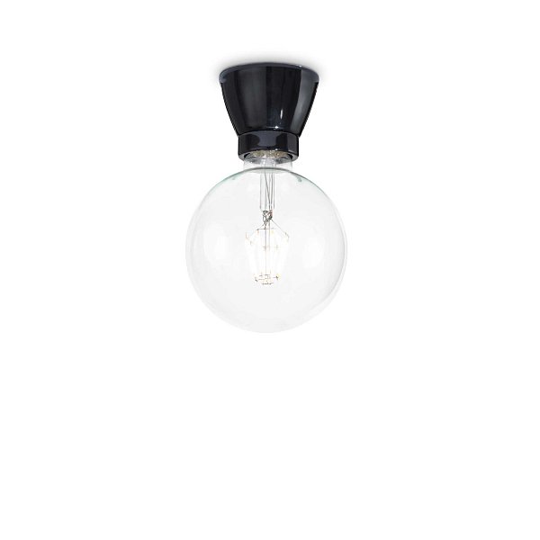 Потолочный светильник Ideal Lux WINERY PL1 NERO 155142