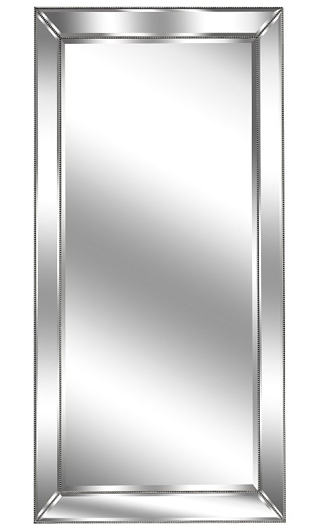 Напольное зеркало в раме Franco Mid Silver Art-Zerkalo GY297SL
