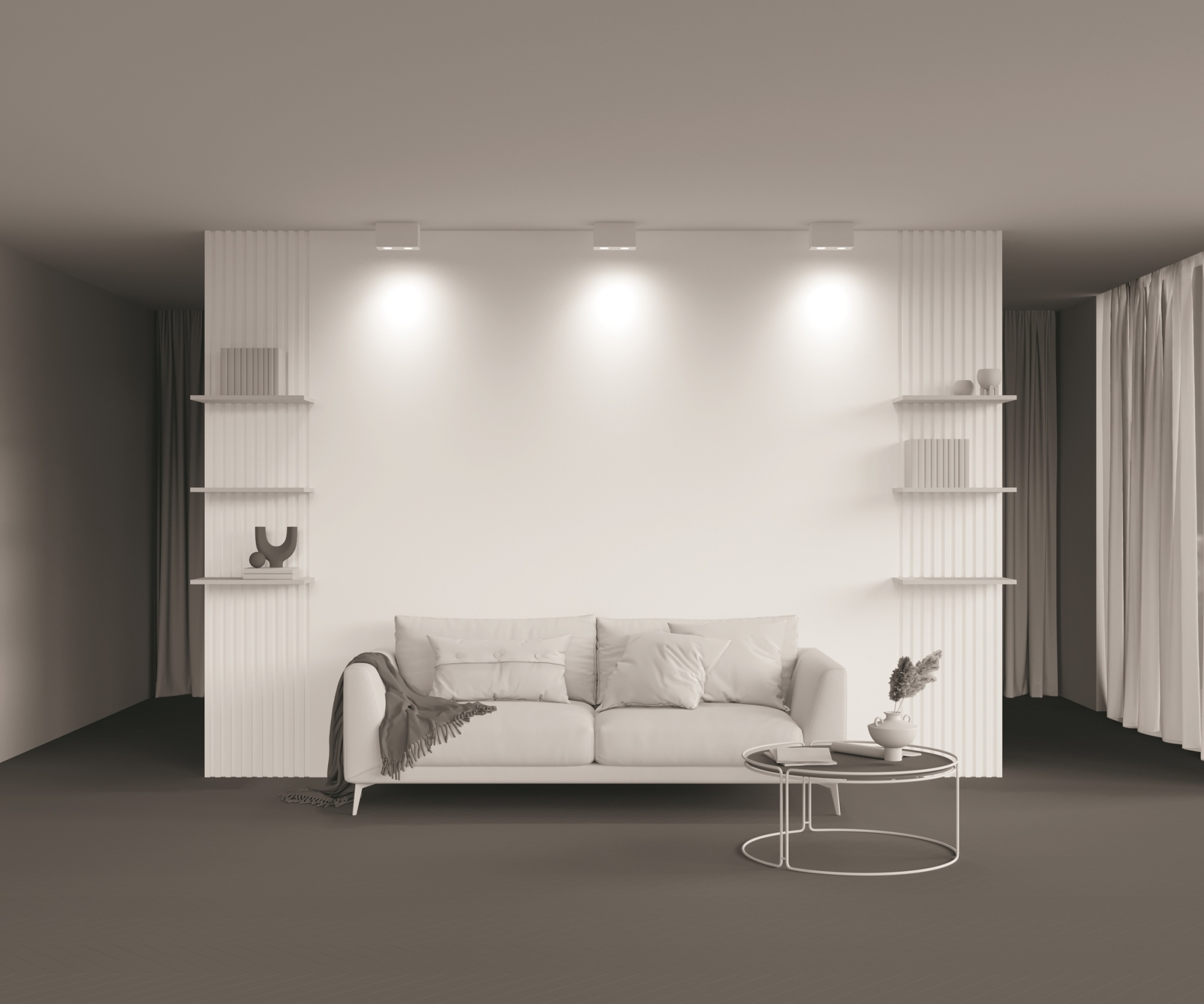 Потолочный светильник Technical C017CL-02W