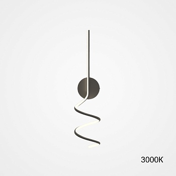 Настенный светильник DAMARIS WALL H70 Black 3000К by ImperiumLoft