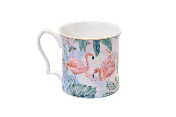 Кружка "Botanika" 400 мл в упаковке Garda Decor 26FC-KRUZH-BOTANIKA-400