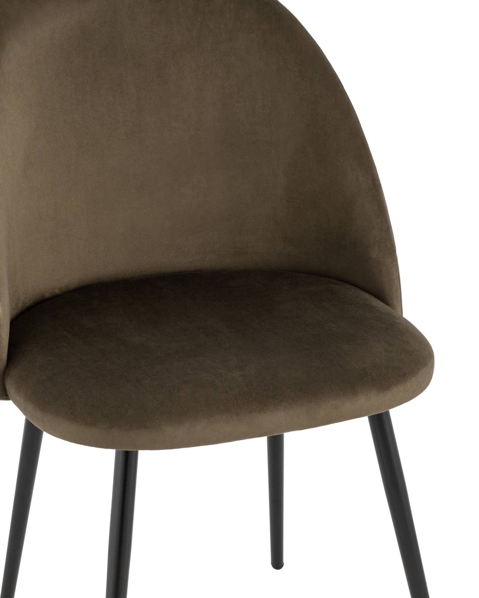 Стул Фолио велюр коричневый Stool Group