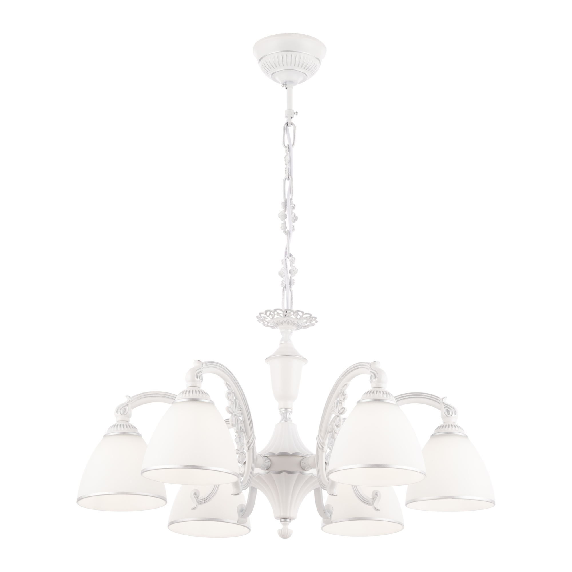 Люстра с плафонами 341837/6 WT+SL Arte Milano