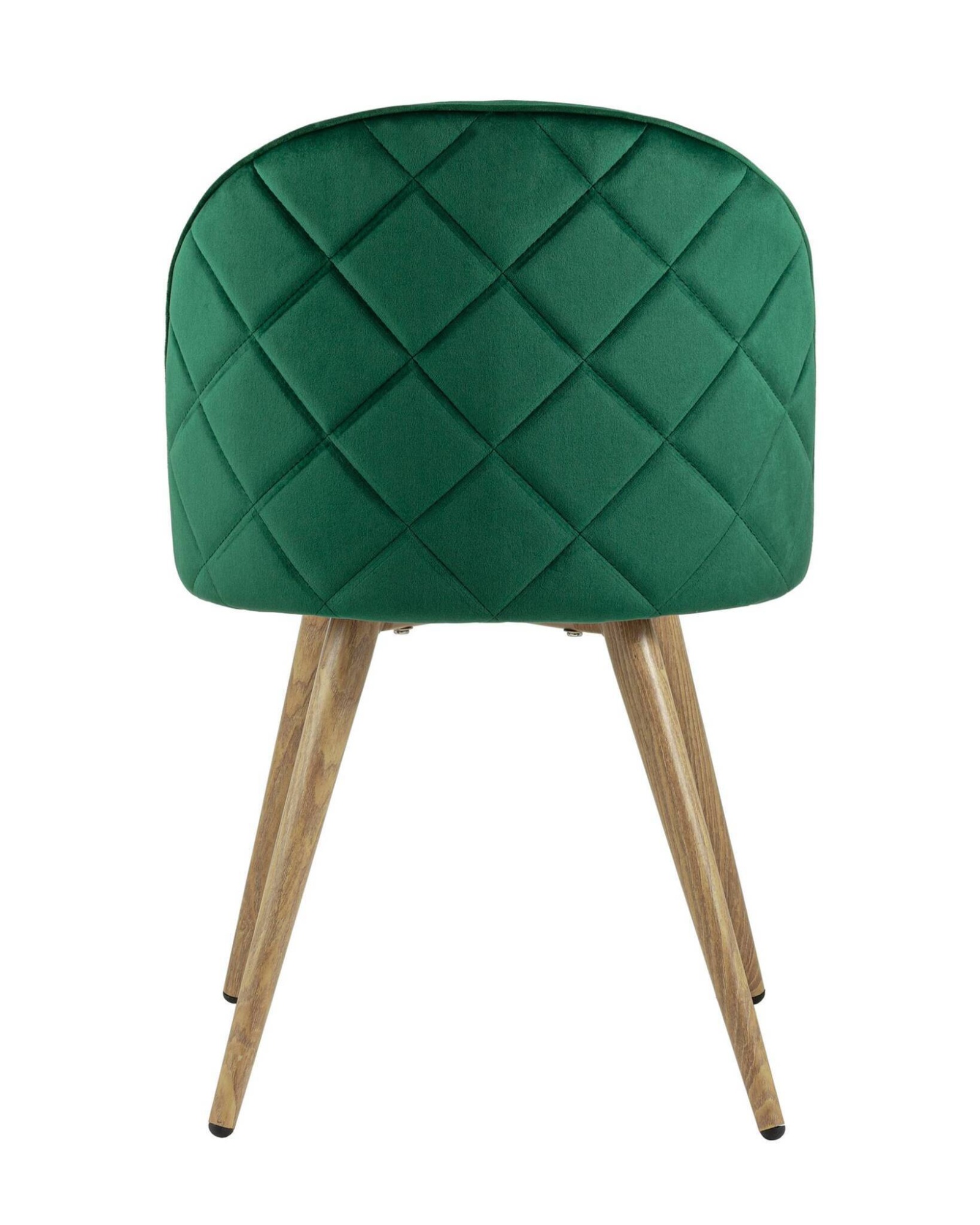 Стул Лион велюр с ромбами зеленый Stool Group