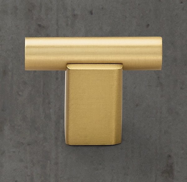 Ручка-штопор Restoration Hardware Fulham L.3.8 Lac.Burnished Brass