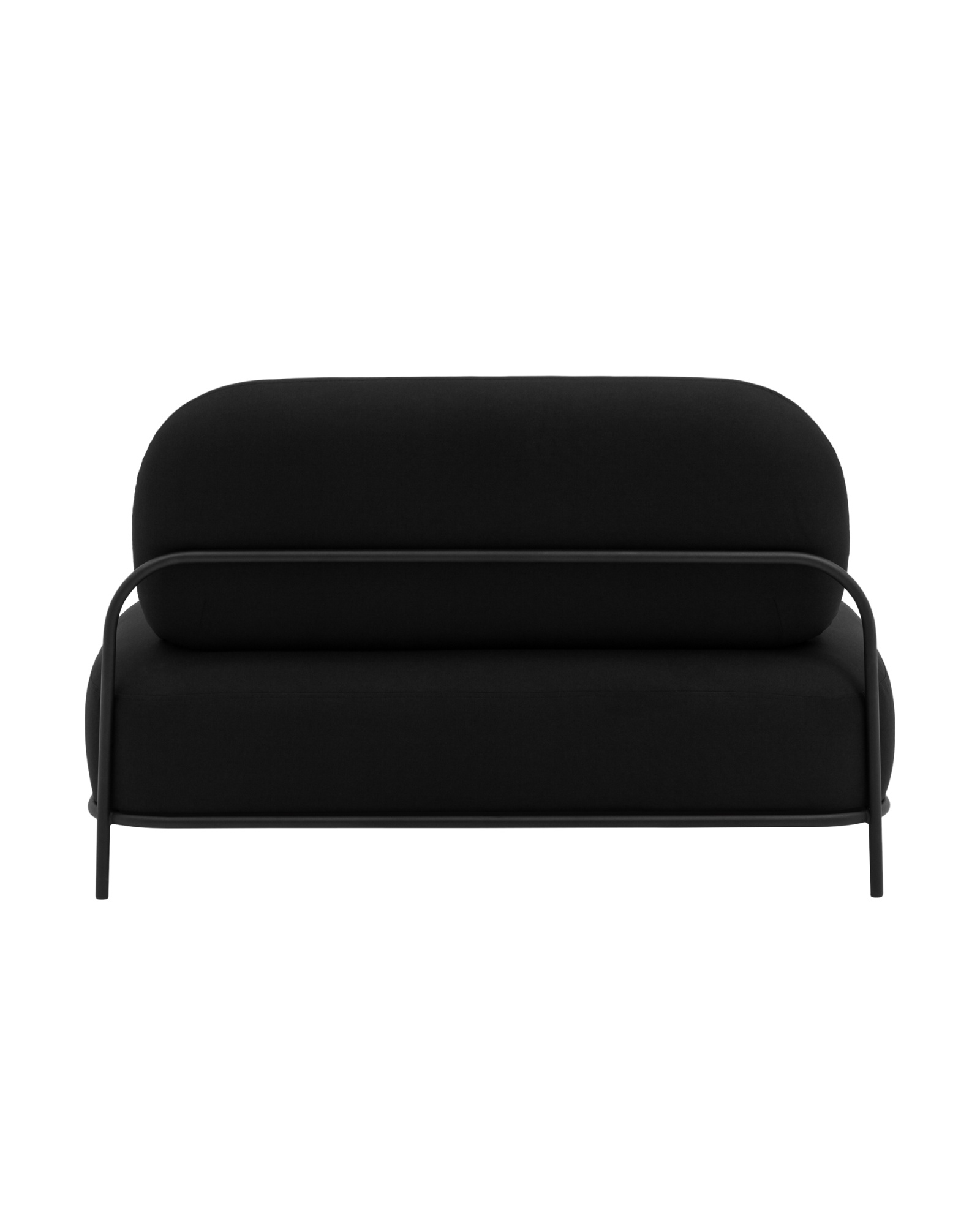 Диван Стоун рогожка черный Stool Group