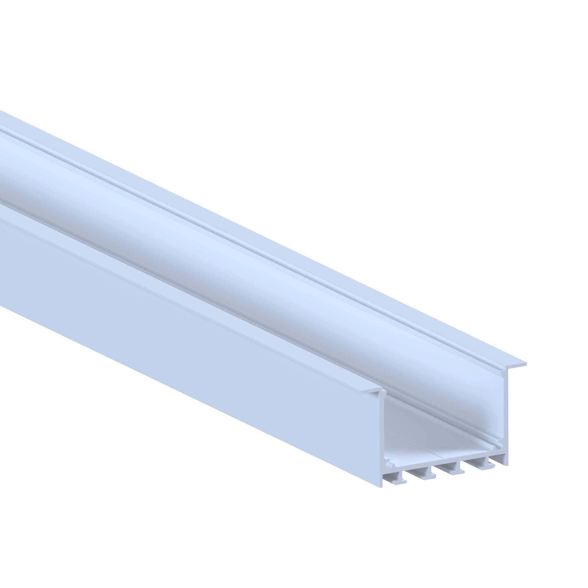 Встраиваемый алюминиевый профиль Donolux L18529RAL9003