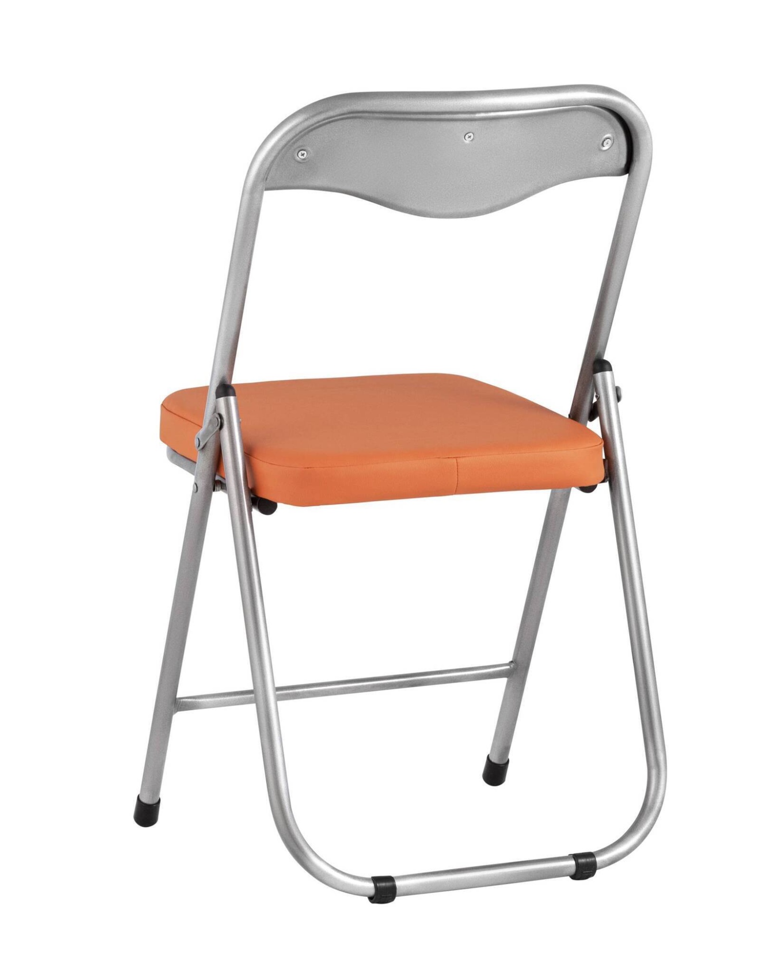 Стул складной ДЖОН металлик, оранжевый Stool Group