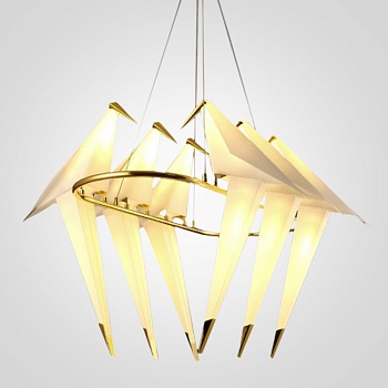 Люстра Origami Bird Chandelier 6 by ImperiumLoft