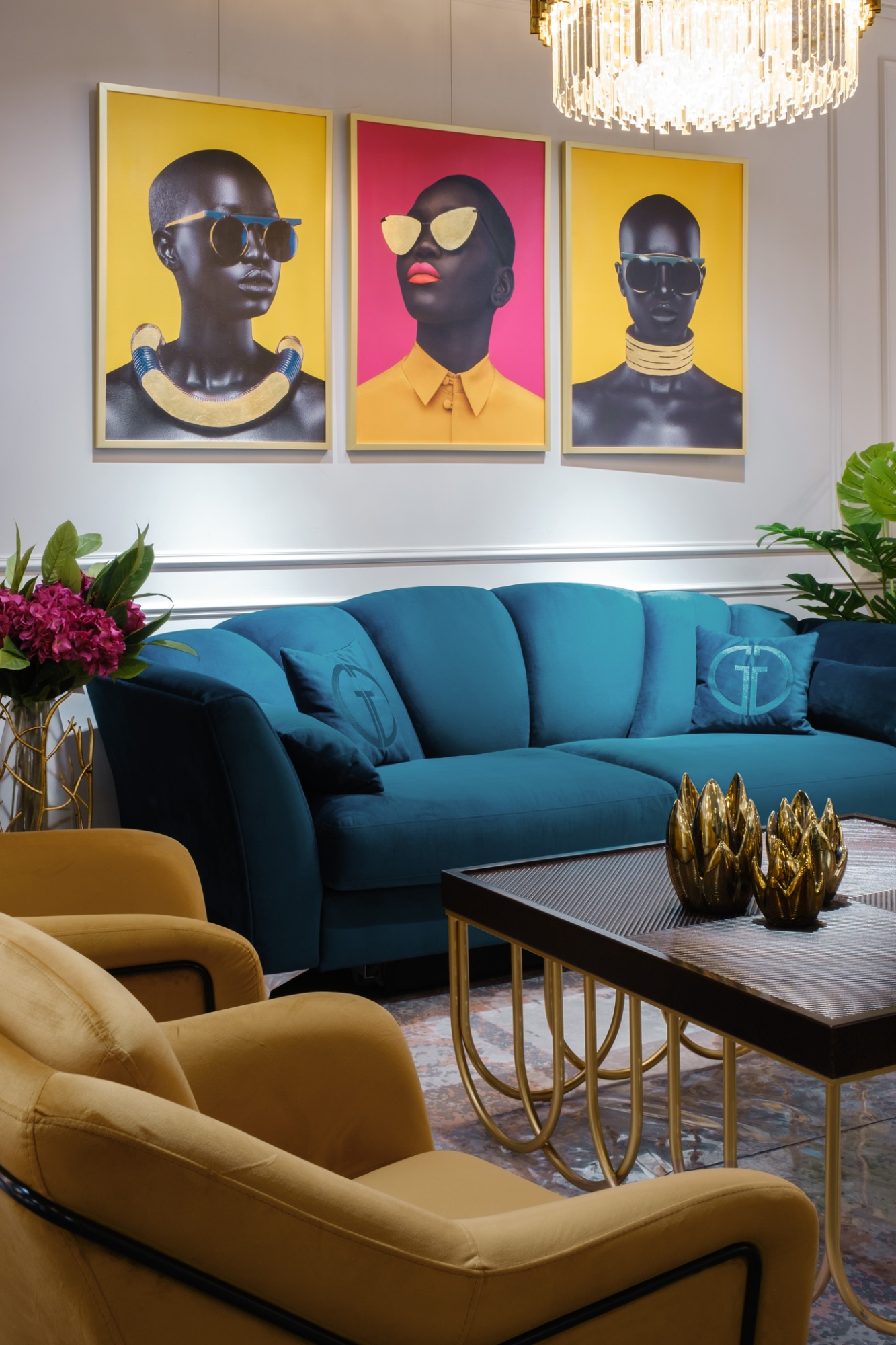 Холст "Африканка-2" Garda Decor 89VOR-AFRICAN GIRL2