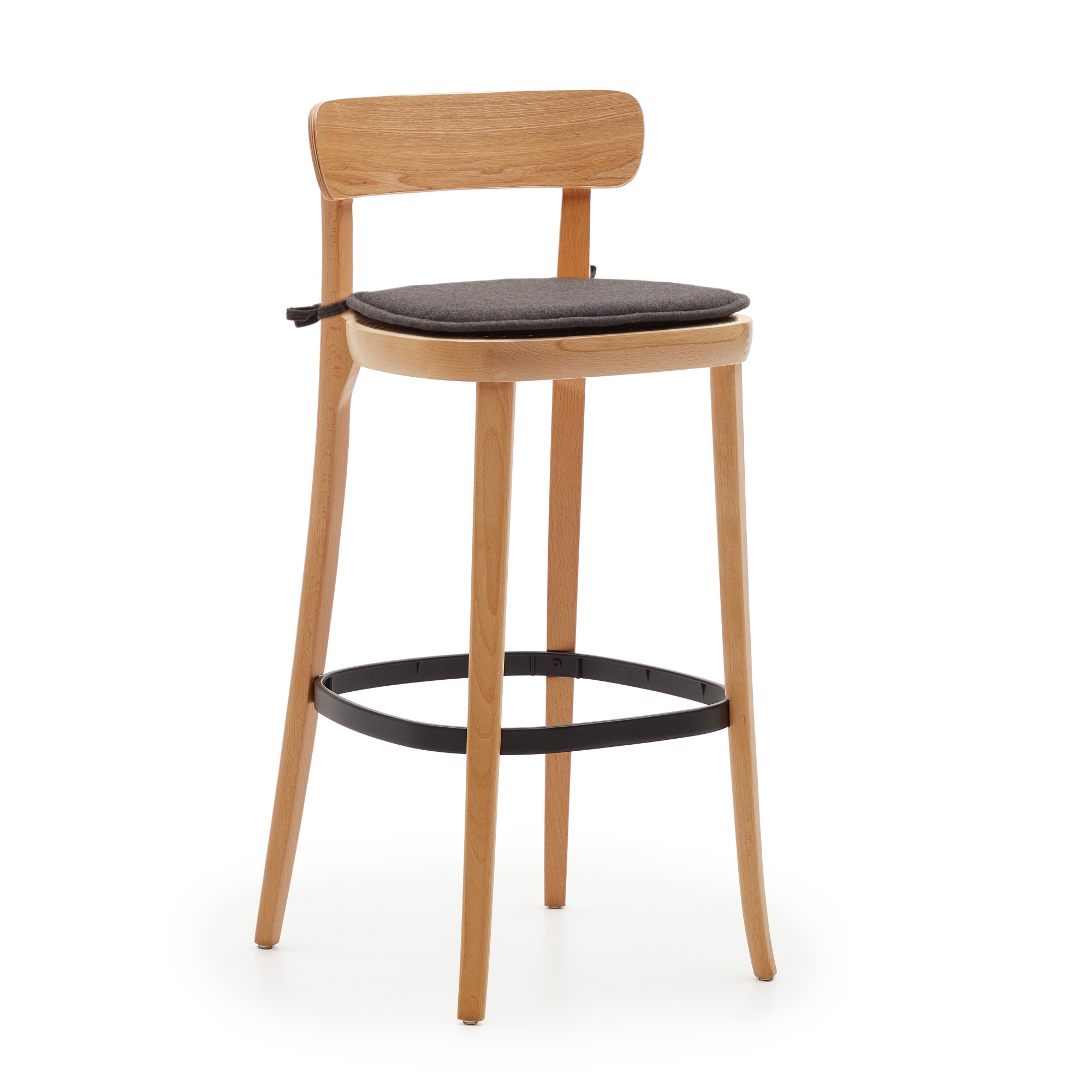 Romane Подушка для стула темно-серого цвета 43 x 43 см La Forma (ex Julia Grup)