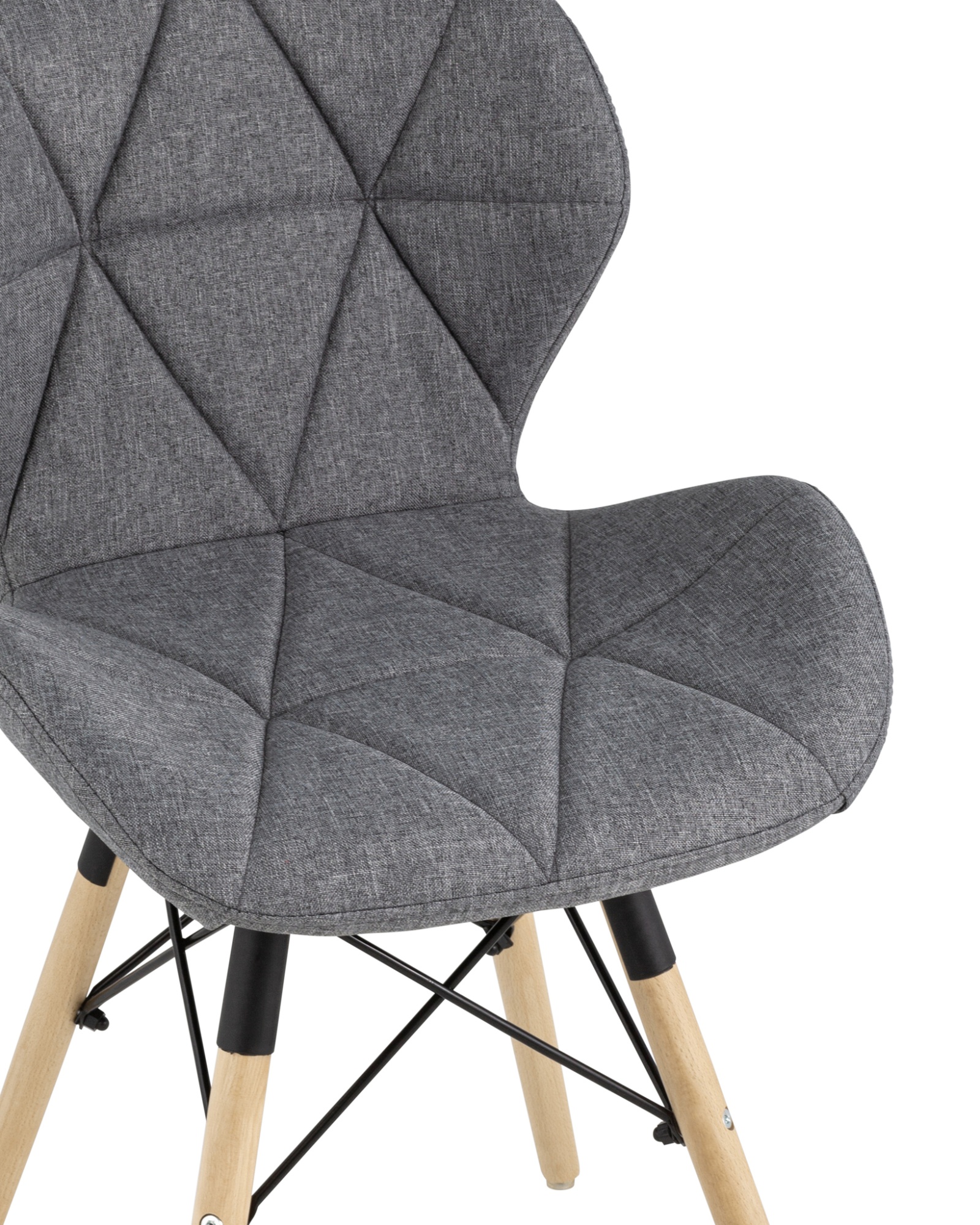 Стул Бон рогожка темно-серый Stool Group