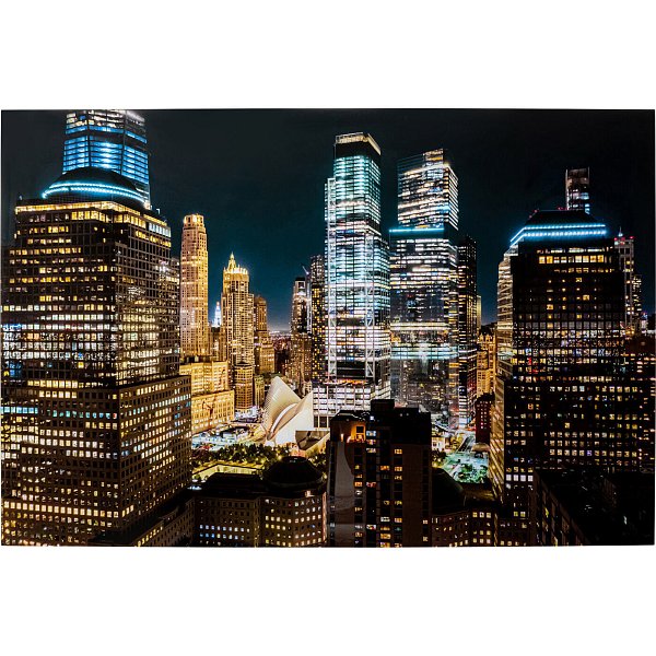 Картина Night skyline 53587 Kare
