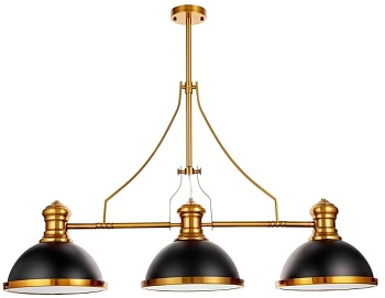 Потолочная люстра Lumina Deco LDP 710-3 BK+MD