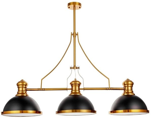 Потолочная люстра Lumina Deco LDP 710-3 BK+MD