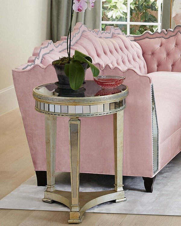 Круглый кофейный стол Карсон Louvre Home LHFSTD60