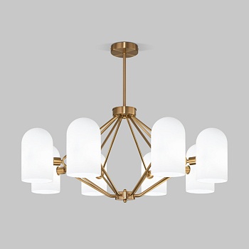 Люстра на штанге Eurosvet 60157/8 латунь