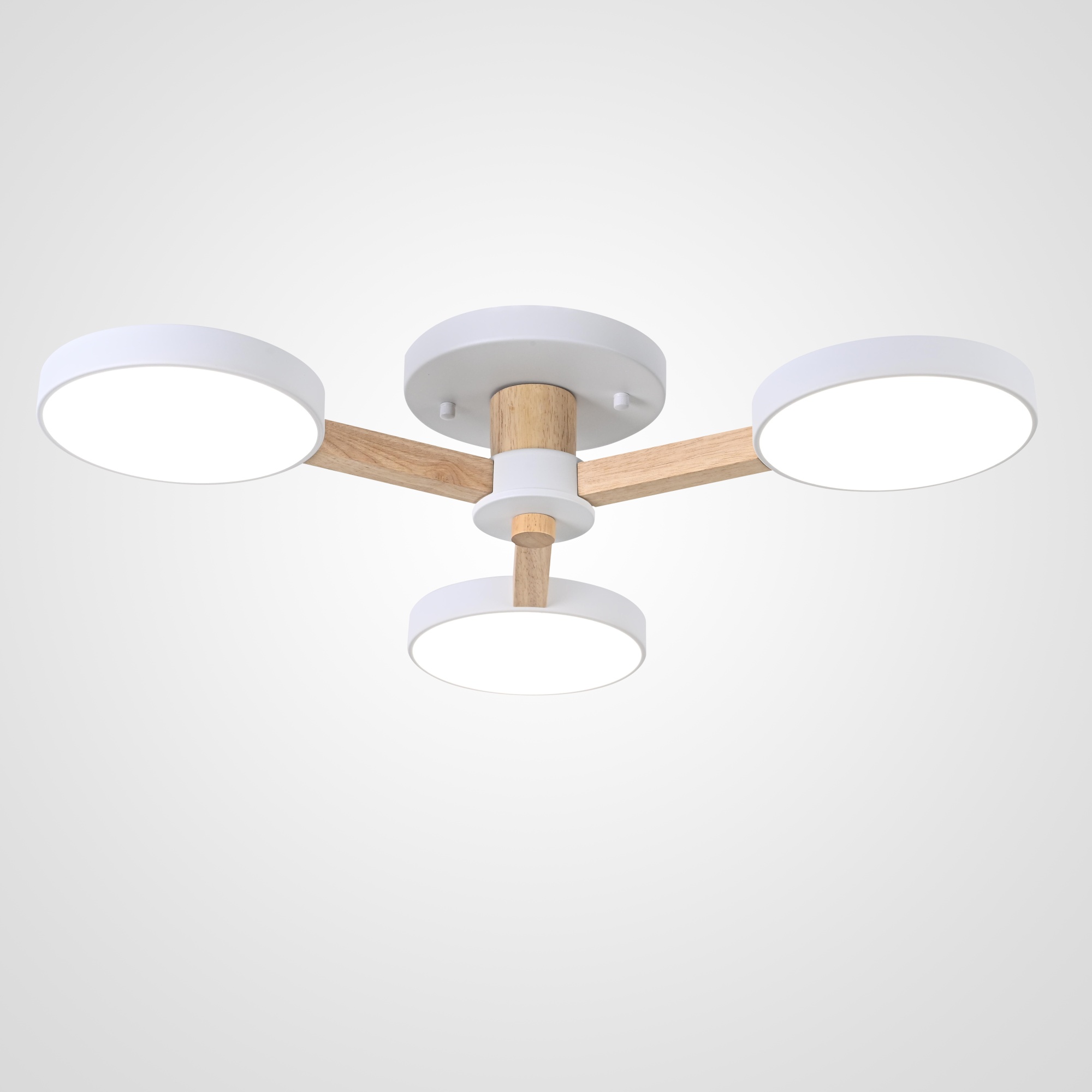 Потолочная люстра TURNA 3 White by ImperiumLoft