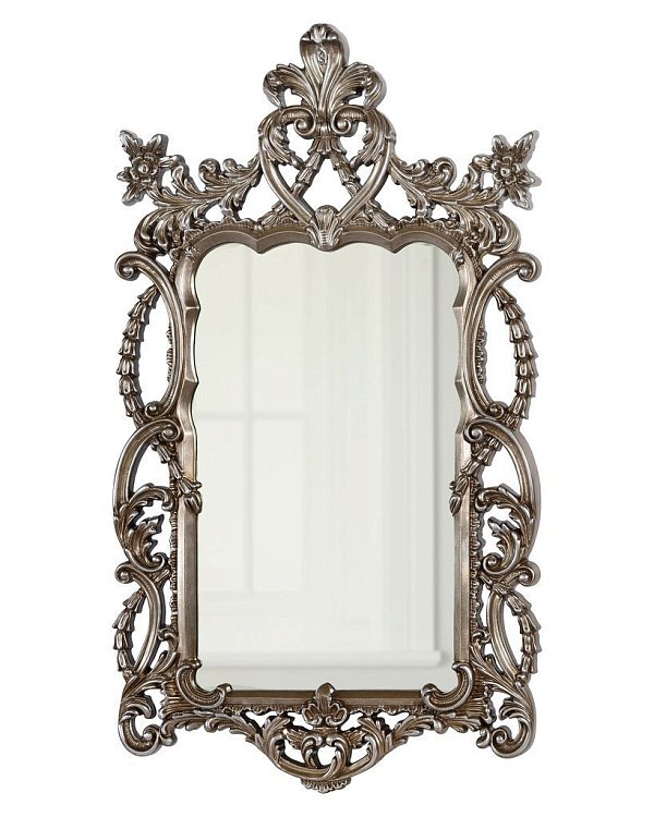 Зеркало в раме "Беатриче" Silver Louvre Home