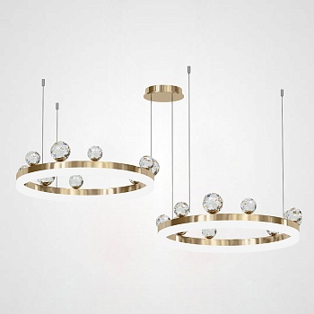 Подвесная люстра JOSIAN A D60 D80 2R by ImperiumLoft