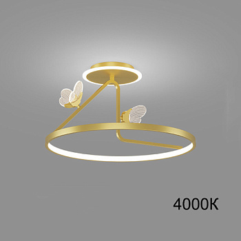 Потолочная люстра BABETTA CH E D40 Brass 4000К by ImperiumLoft