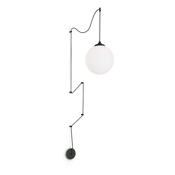 Потолочный светильник Ideal Lux BOA SP1 NERO 160856