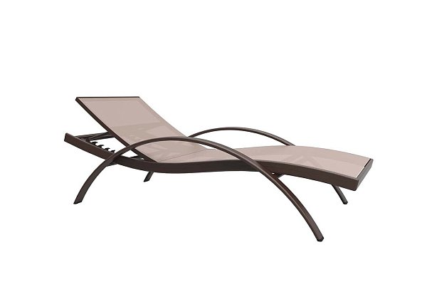 Шезлонг для отдыха текстиленовый Garda Decor 39AR-L254