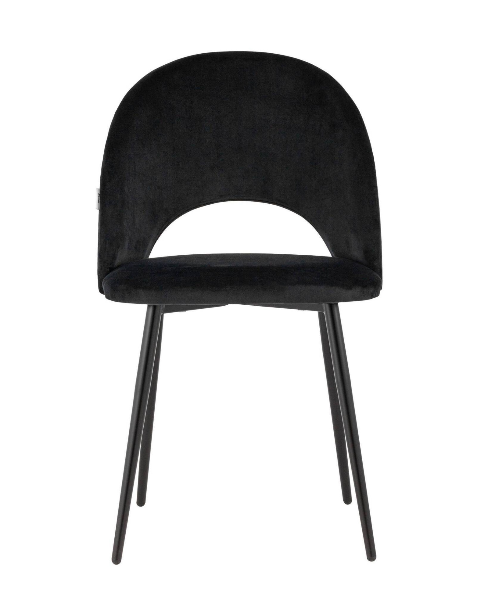 Стул Меган велюр черный Stool Group