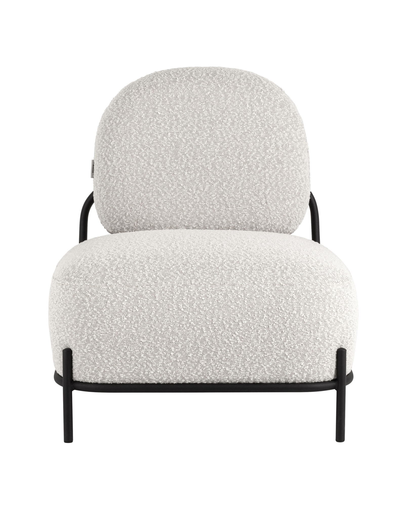 Кресло Стоун ткань букле молочный Stool Group