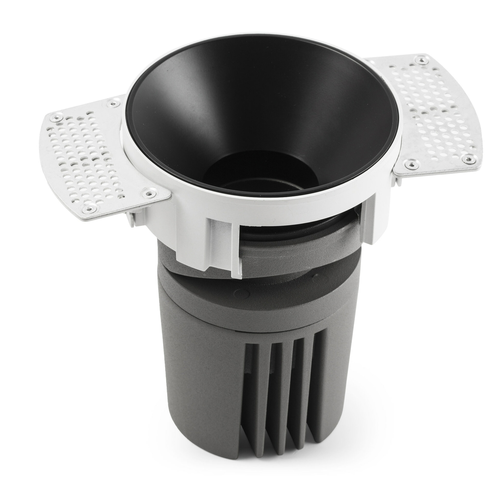 Встраиваемый светильник DEEP 78 R SMARCO черный 60° 3000K CRI95 STRIPY Faro