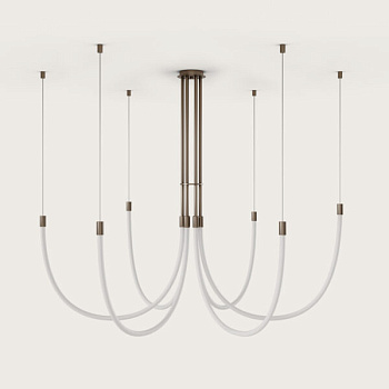 Подвесной светильник Cram 6L золотой металл Aromas del Campo