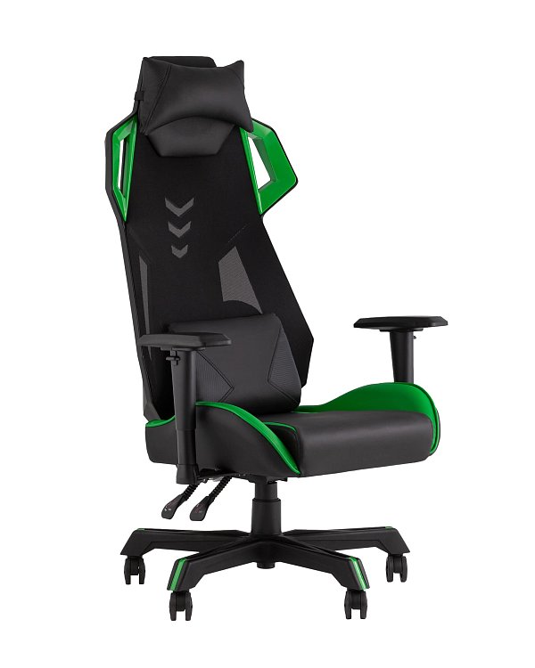 Кресло спортивное TopChairs Рэтчэт зеленый Stool Group