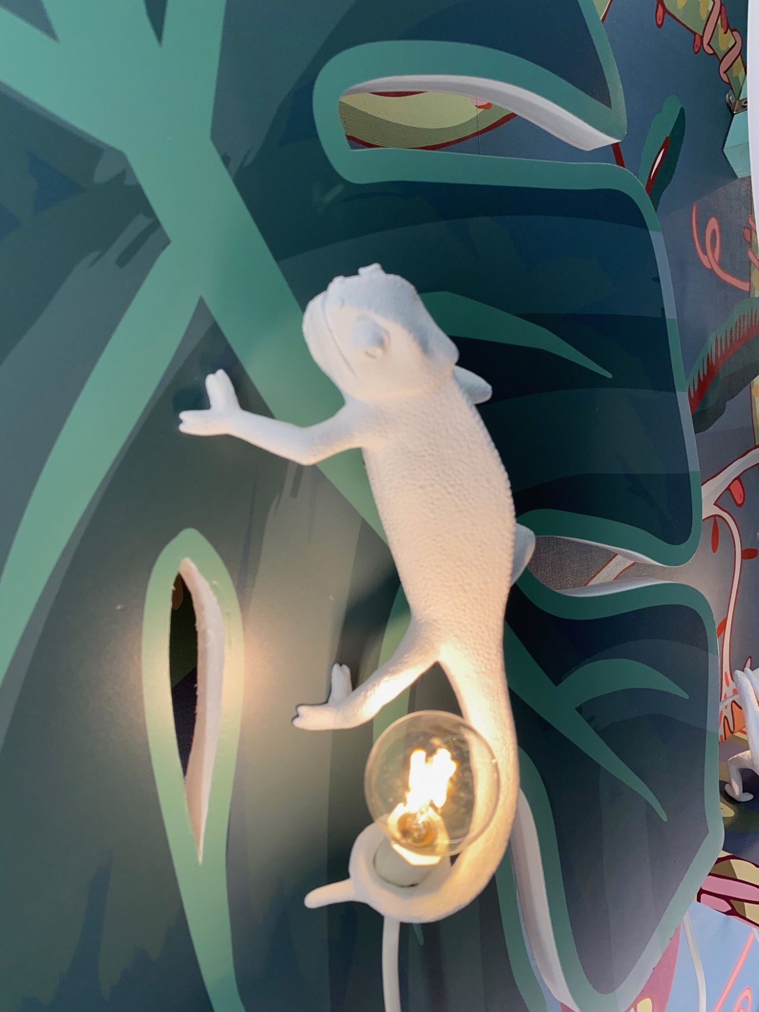 Настенный светильник Seletti Chameleon Going Up USB 15092