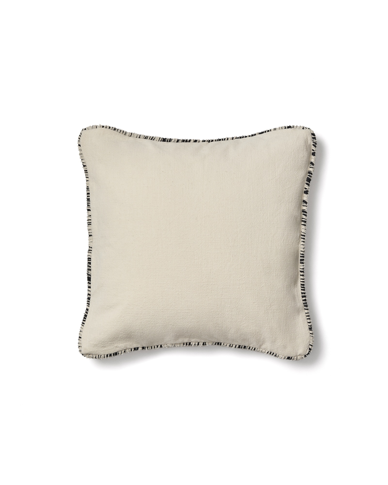 Чехол для подушки Enari бежевый хлопок с черной отделкой 50 x 50 см La Forma (ex Julia Grup)