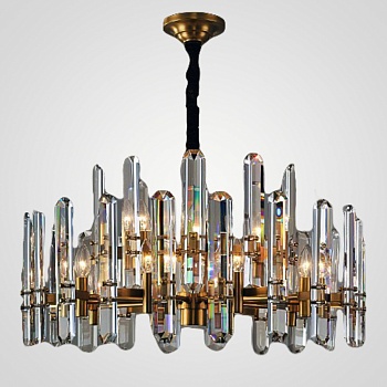 Люстра RH BONNINGTON Chandelier natural brass D900 by ImperiumLoft