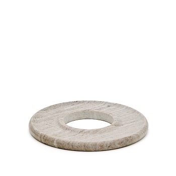 Поднос из бежевого мрамора Morel La Forma (ex Julia Grup)