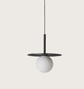 Подвесной светильник Miro / металлический черный диск 1289/20 Aromas del Campo