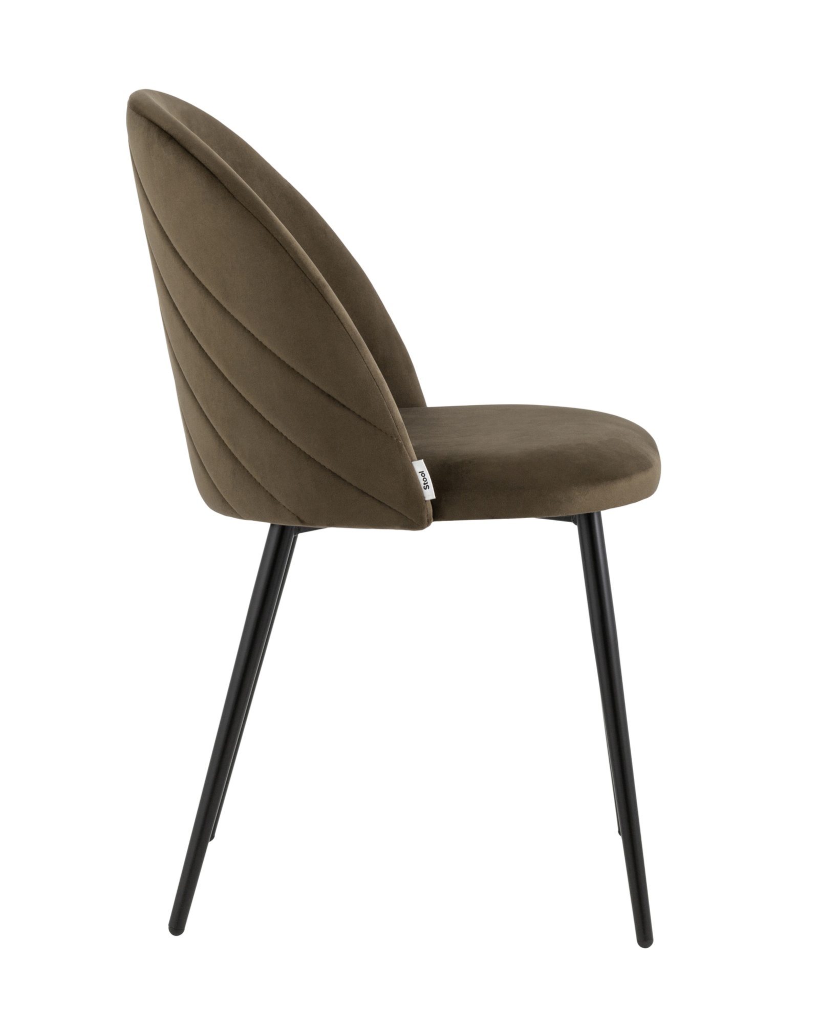 Стул Фолио велюр коричневый Stool Group