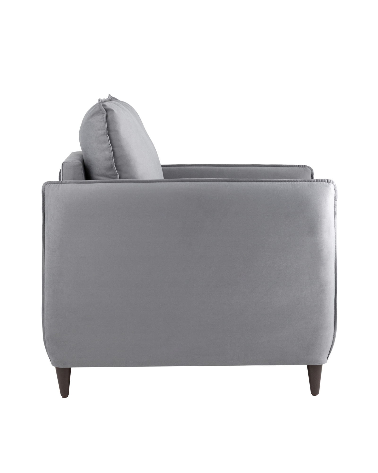 Кресло Говард велюр серый Stool Group