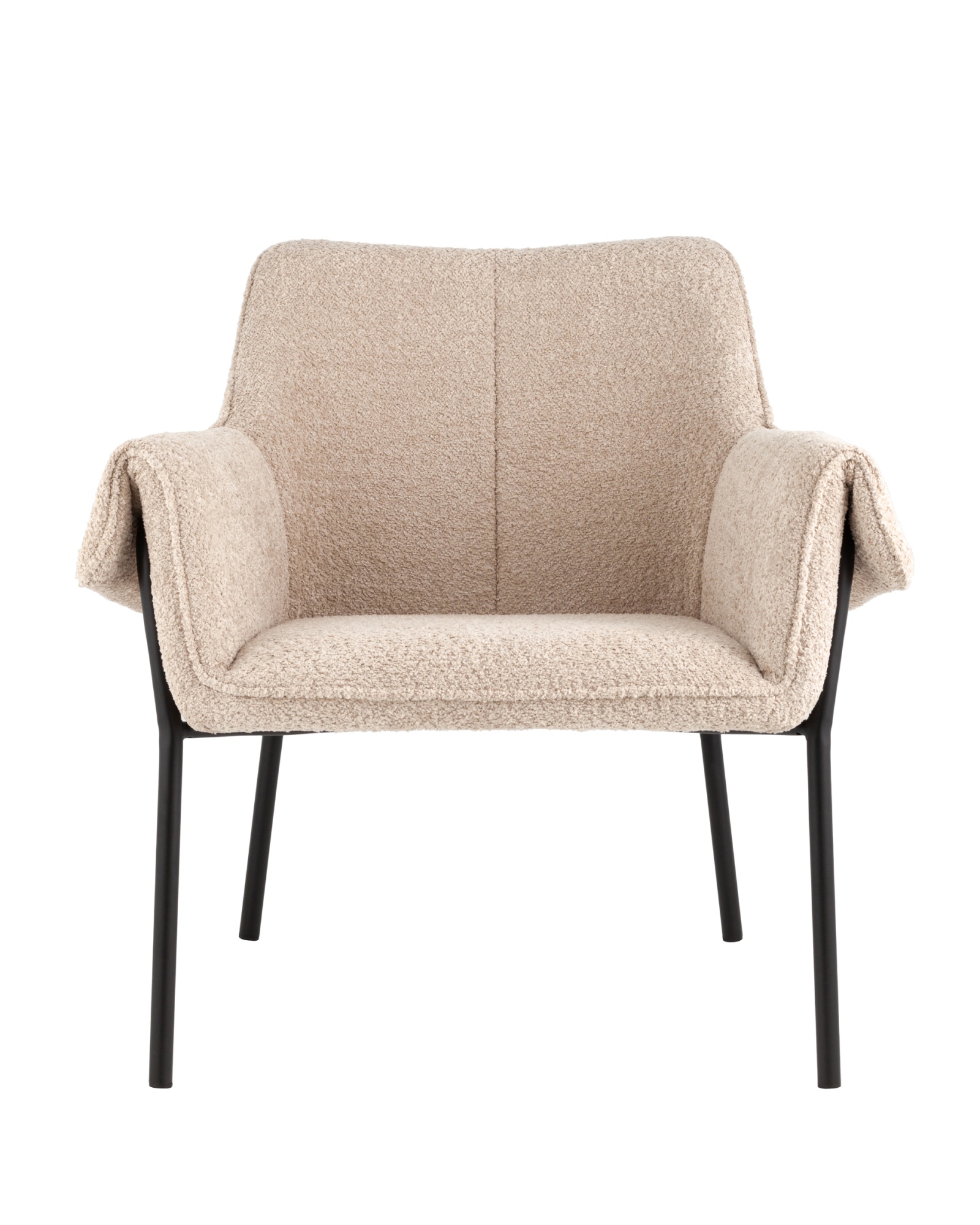 Кресло лаунж Бесс альпака бежевый Stool Group