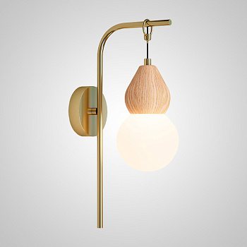 Настенный светильник FABRON WALL Brown by ImperiumLoft