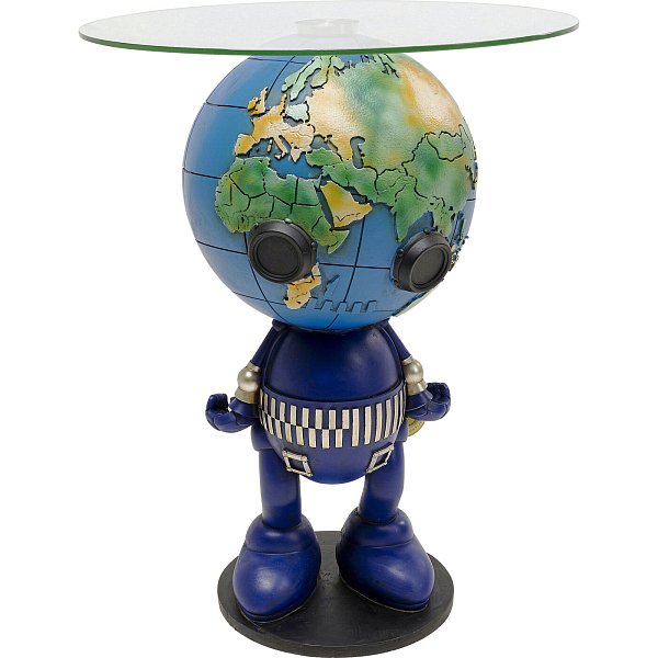 Приставной стол Robot World Ø40cm KARE 70396