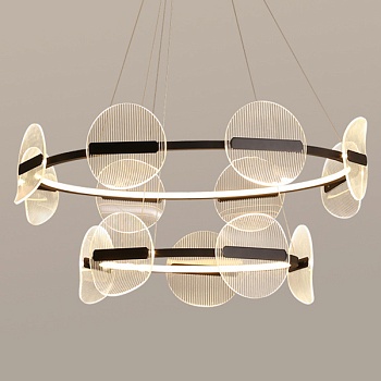 Подвесная люстра HELSE D55+85 by ImperiumLoft