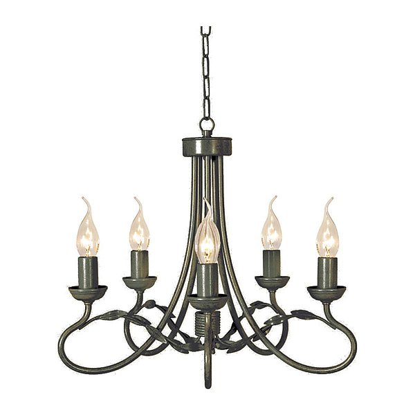 Люстра Elstead OV5 BLK/GOLD