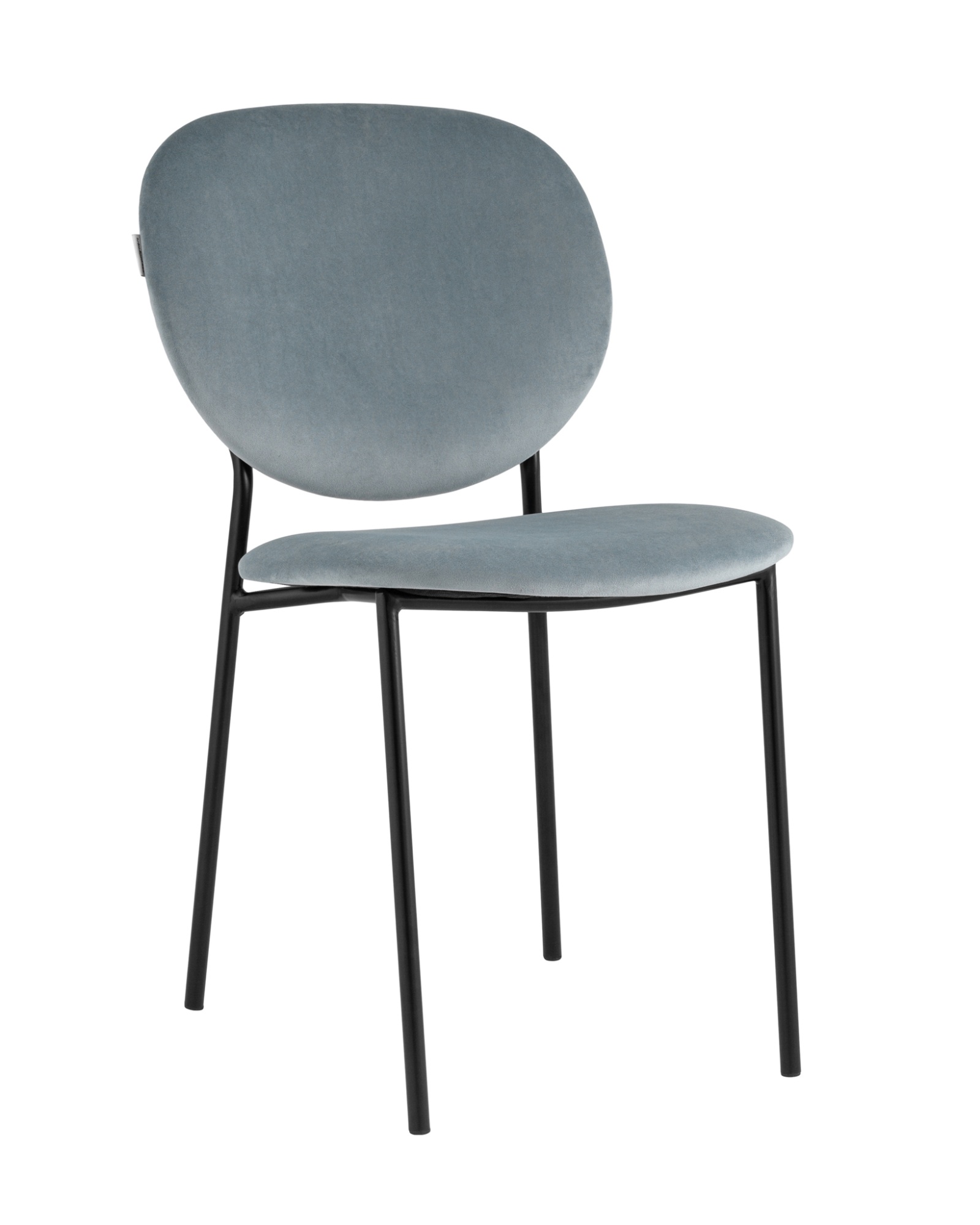 Стул Стенли велюр серый Stool Group