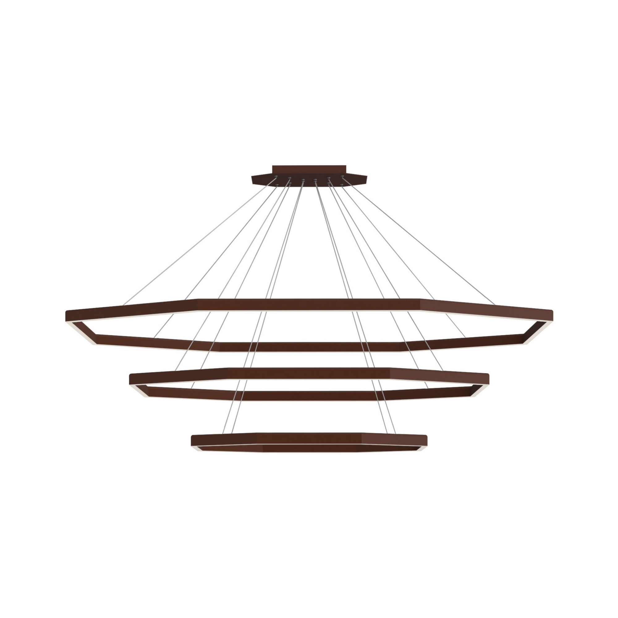 Подвесной светодиодный светильник Ledron STARFALL 4000K Brown