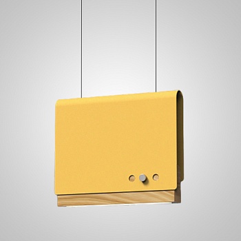 Подвесной светильник BOOK 2 C yellow by ImperiumLoft