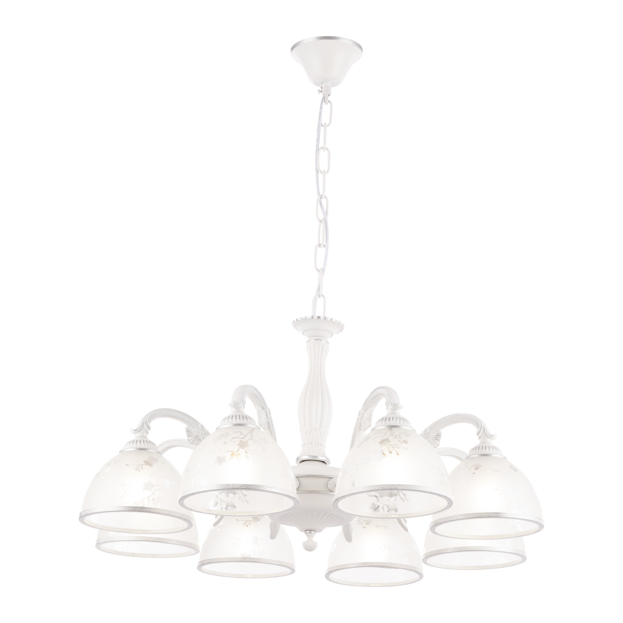 Люстра с плафонами 349737/8 WT+SL Arte Milano