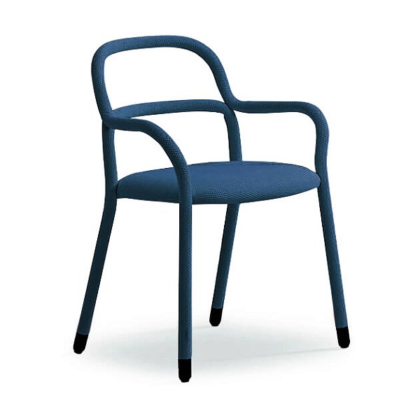 Стул Midj Pippi P blue S1950PT+Black+Blue